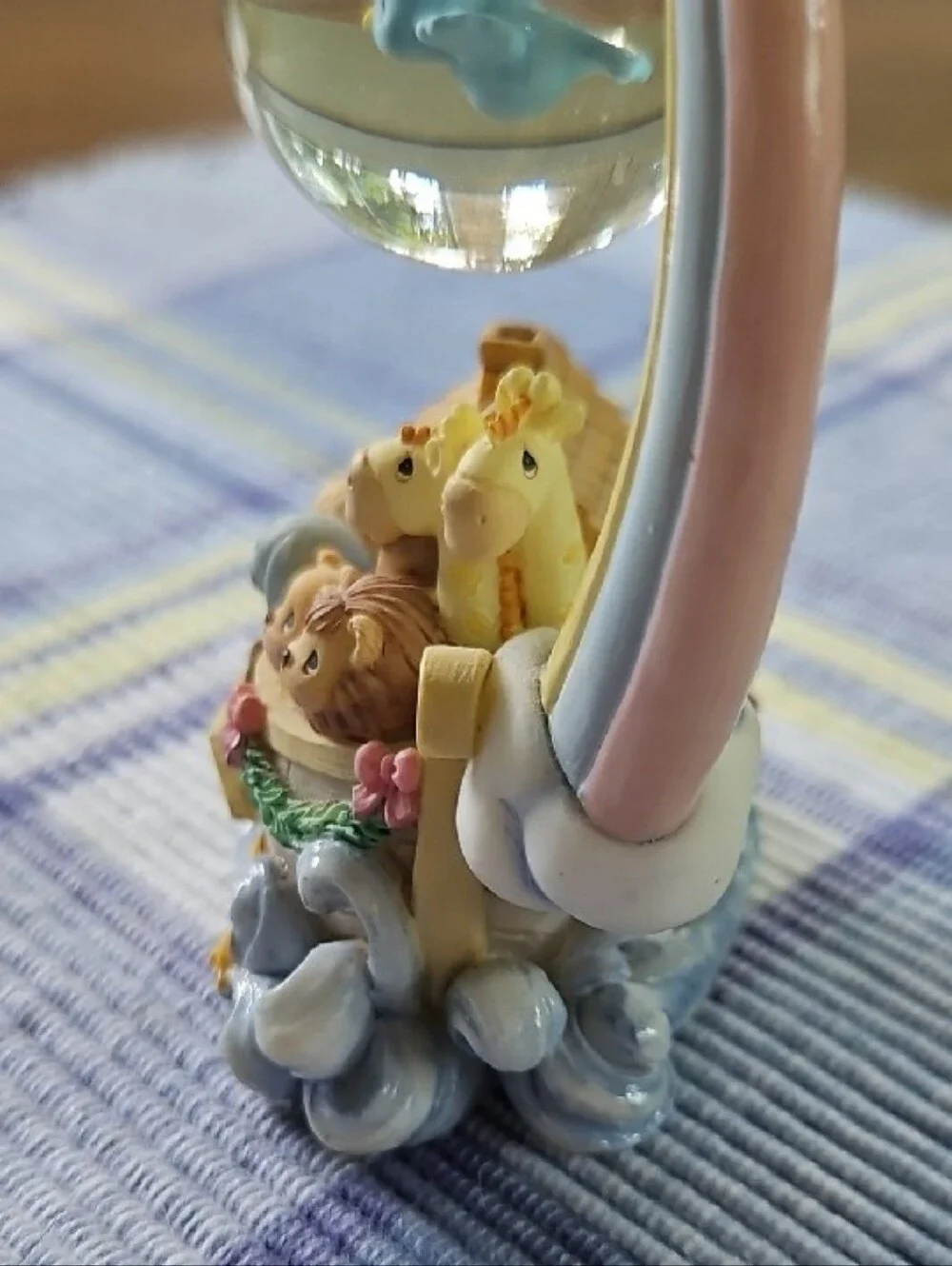 2001 Precious Moments Welcome Aboard Noah’s Ark Figurine